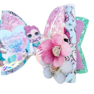 Lol Doll Inspired Bow – Merbaby & Waves