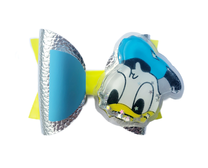 Daisy and Donald Duck Liquid Shaker Hair Bows