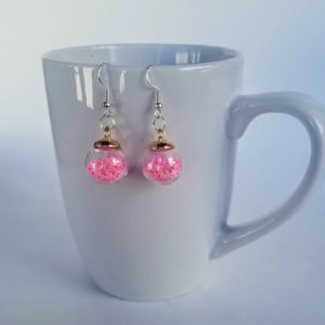 Shaker Earrings – Pink