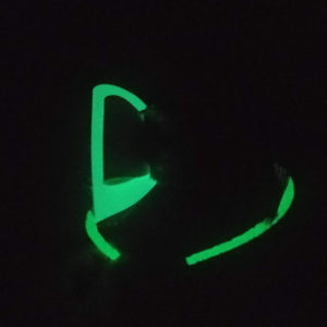 Beetlejuice Glow in the Dark Bow