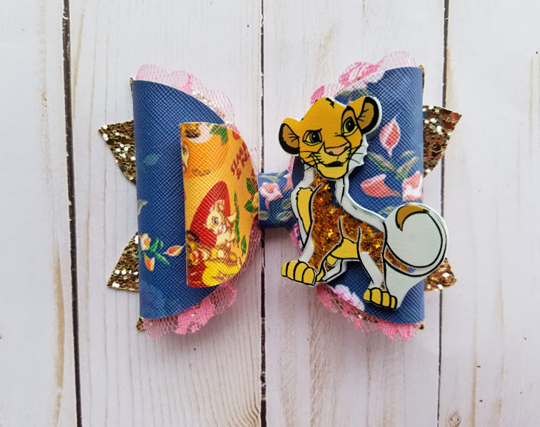 Lion King Shaker Bow ⋆ Lily Sparkle Creations display picture 2
