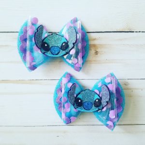 Stitch Piggy Bows