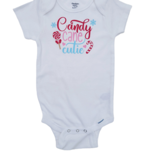 Candy Cane Bummies Top & Bow Outfit