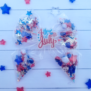 4th of July Light Up Shaker Bow