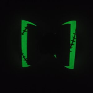 Oogie Boogie Glow in the Dark Bow