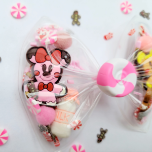 Minnie Mickey Gingerbread Shaker Bow