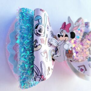Minnie Easter Bunny Hair Bow
