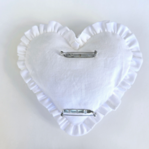 Melanie Martinez K-12 Ruffle Heart Brooch & Patch