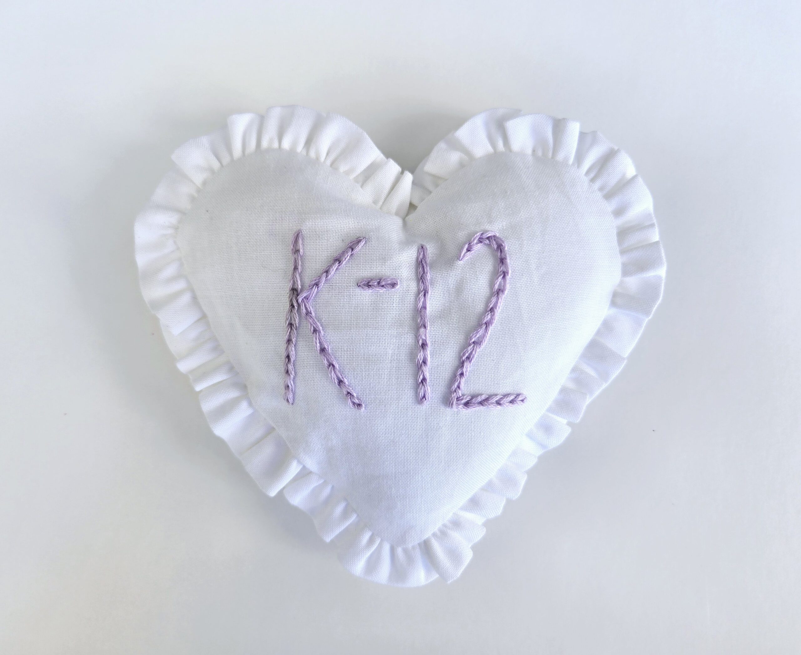 Melanie Martinez K-12 Ruffle Heart Brooch & Patch