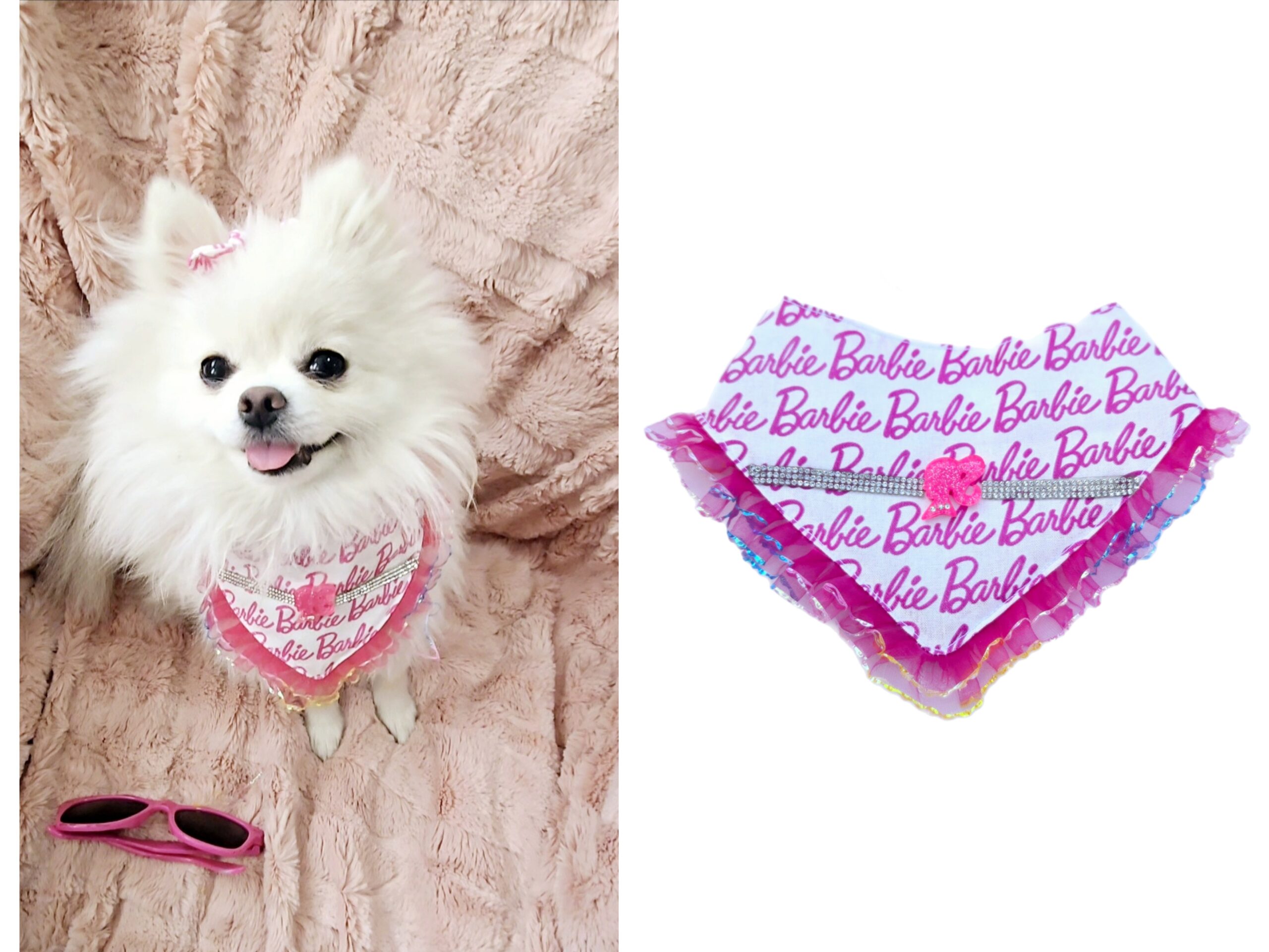 Barbie Dog Bandana