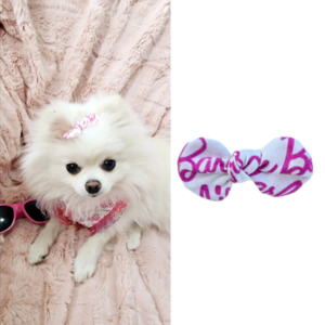 Dog Barbie Hair Bow Knotted