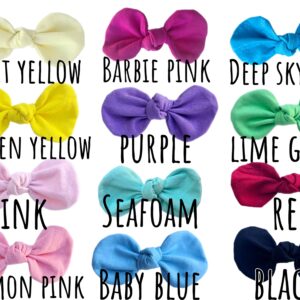 Dog Hair Bows Knotted