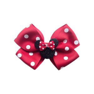 Minnie Mouse Red Polka Dot Bow
