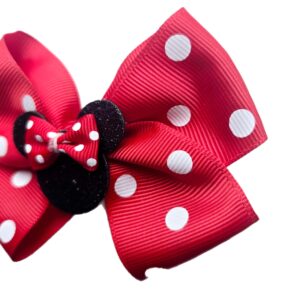 Minnie Mouse Red Polka Dot Bow