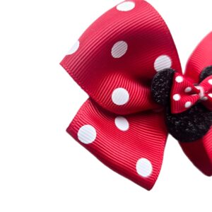 Minnie Mouse Red Polka Dot Bow