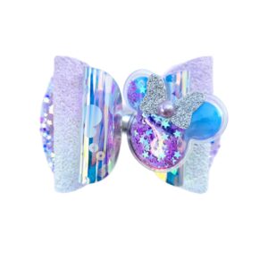 Holographic Minnie Hair Bow