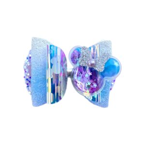 Holographic Minnie Hair Bow