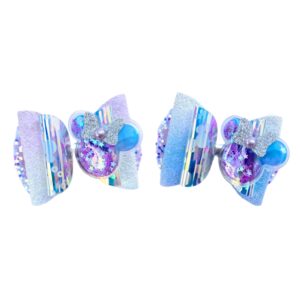 Holographic Minnie Hair Bow