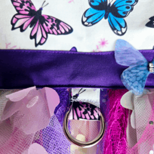 Dog Butterfly Tutu Dress and Bow