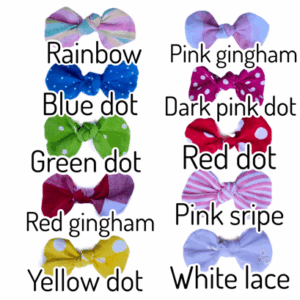 Dog Hair Bows Knotted Spring/Summer prints