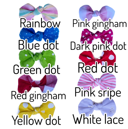 Dog Hair Bows Knotted Spring/Summer prints