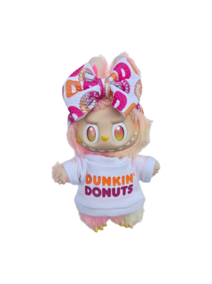 Labubu Coffee Shirt & Bow