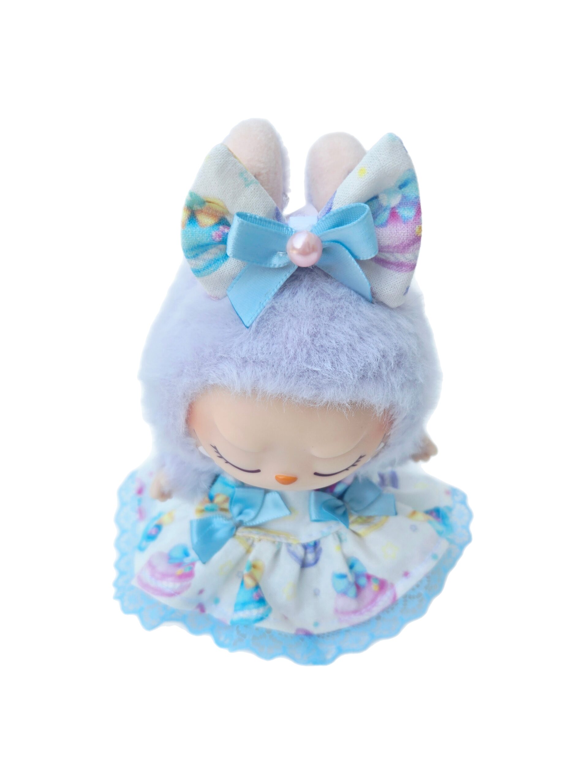 Macaron Dress & Bow for Labubu