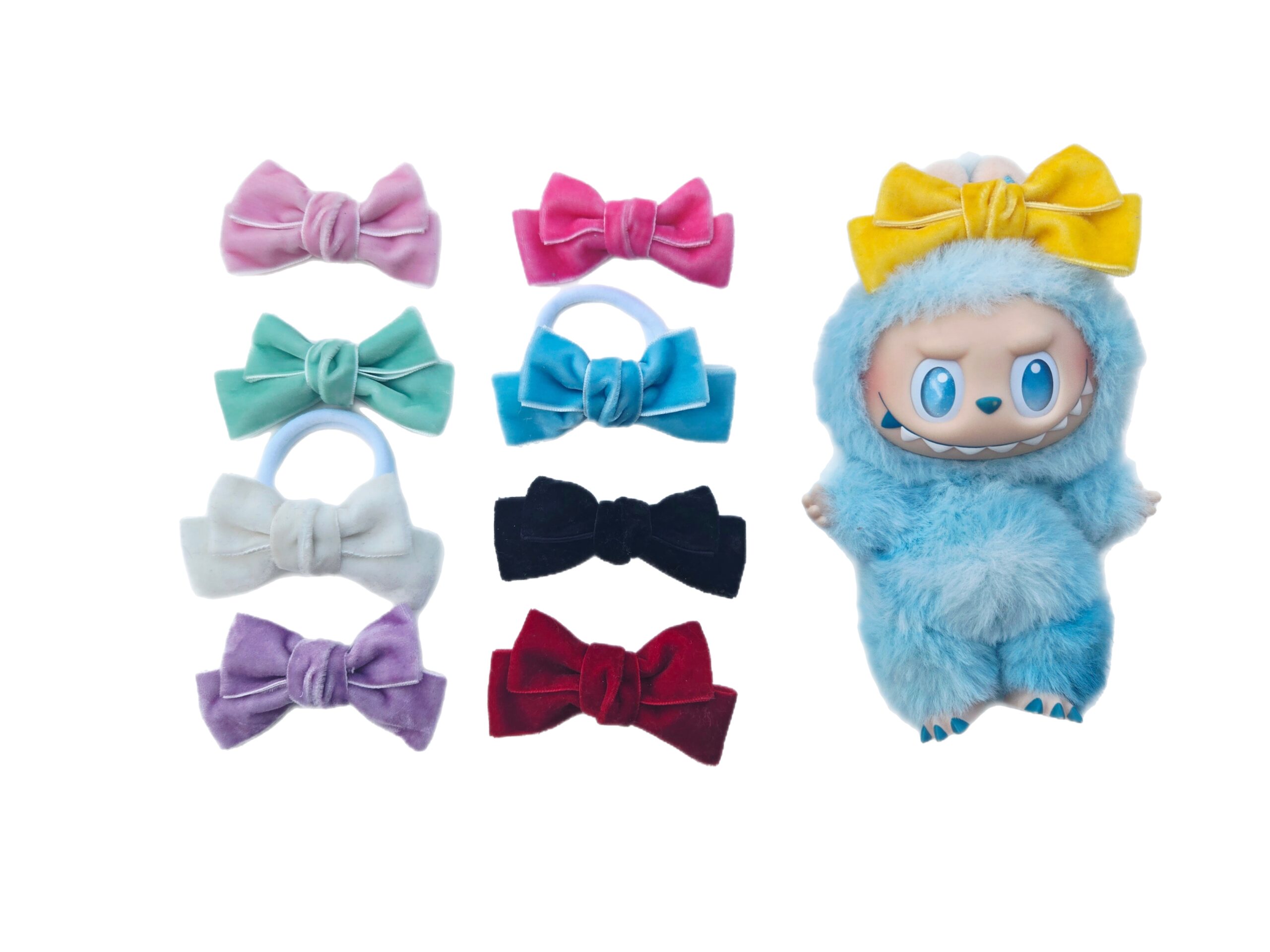 Labubu Velvet Bows