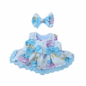 Macaron Dress & Bow for Labubu