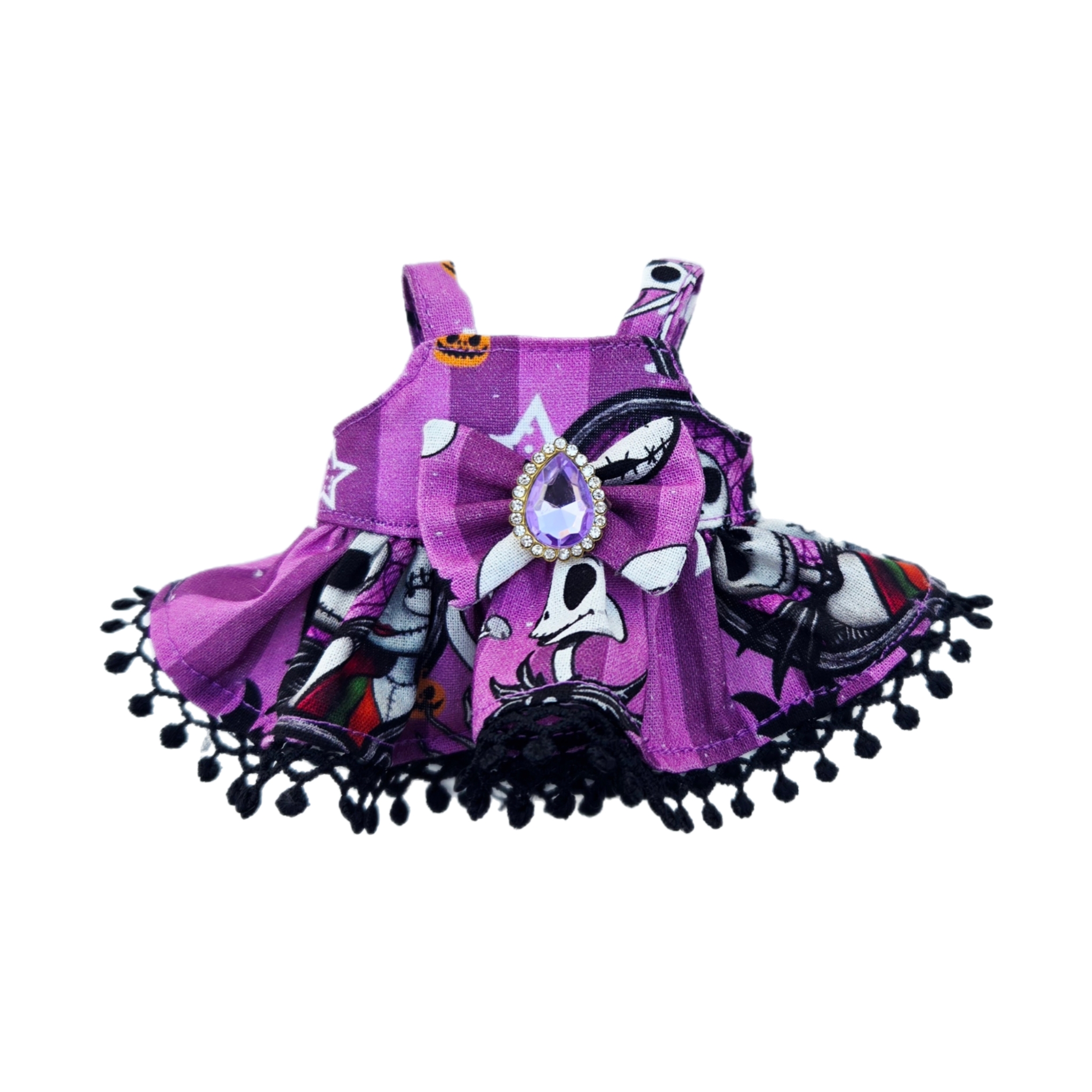 Labubu Nightmare Before Christmas Dress & Bow