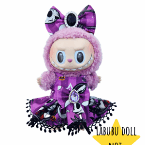 Labubu Nightmare Before Christmas Dress & Bow