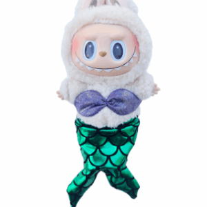 Labubu Mermaid Outfit & Crown
