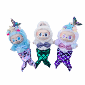 Labubu Mermaid Outfit & Crown