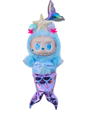 Labubu Mermaid Outfit & Crown