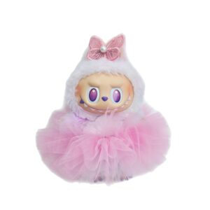 Labubu Tutu & Butterfly Clip
