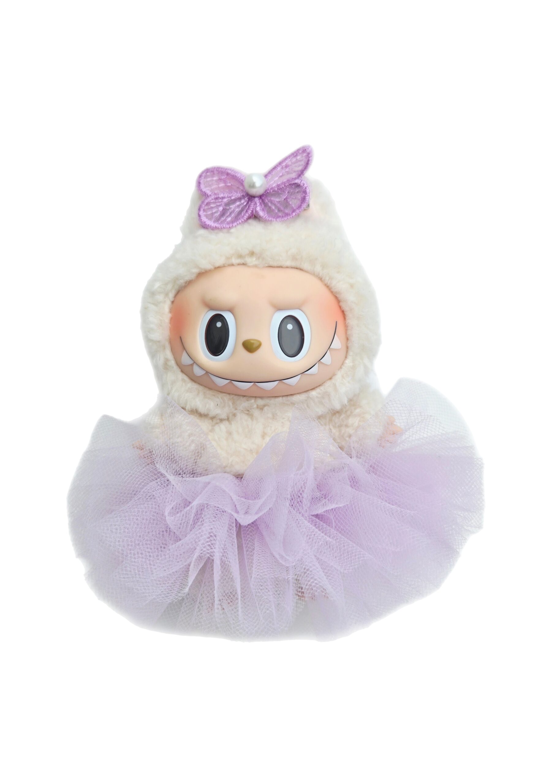 Labubu Tutu & Butterfly Clip