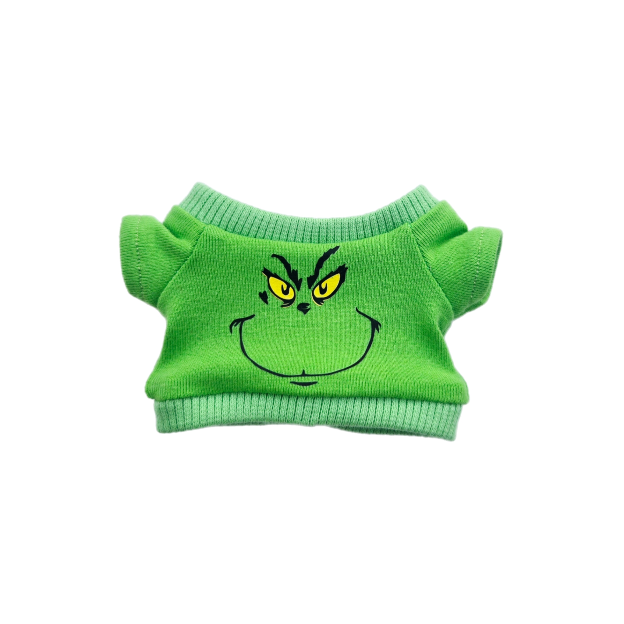 Labubu Green Grinch Outfit: Shirt & Head wrap Bow