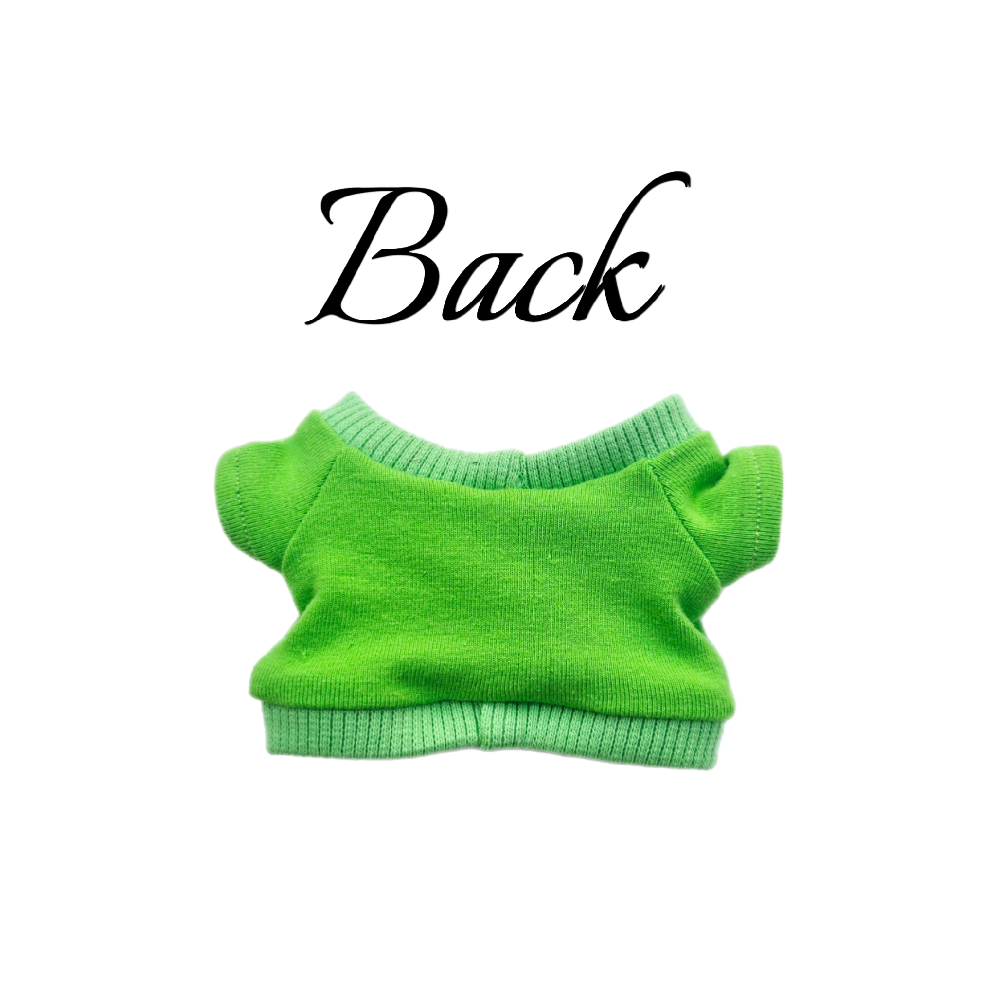 Labubu Green Grinch Outfit: Shirt & Head wrap Bow