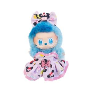 Labubu Pink Minnie Dress & Bow