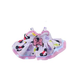 Labubu Pink Minnie Dress & Bow