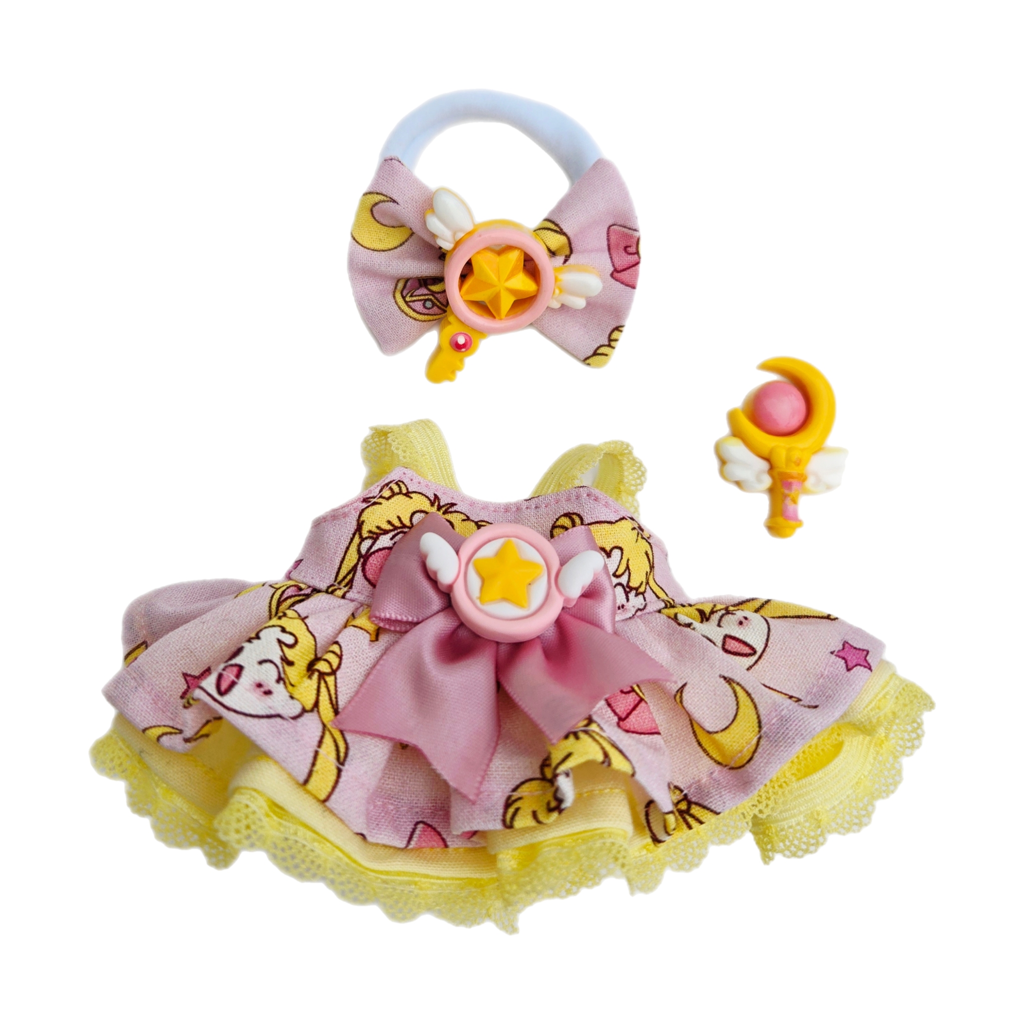 Labubu Sailor Moon Dress & Bow