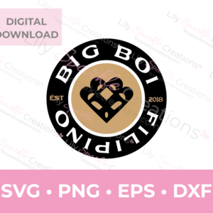 Big Boi Filipino Logo SVG | SVG, PNG, EPS & DXF