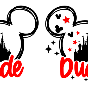 Mickey Castle Dude SVG | SVG, PNG, EPS & DXF Digital Download