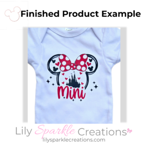 Minnie Castle Mini SVG | SVG, PNG, EPS & DXF Digital Download