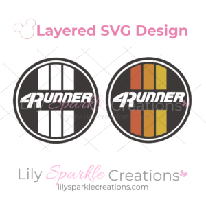 Vintage Toyota 4Runner SVG | SVG, PNG, EPS & DXF Digital Download