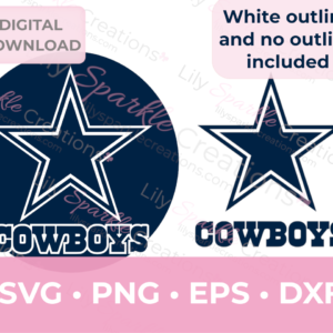 Dallas Cowboys Logo SVG | SVG, PNG, EPS & DXF